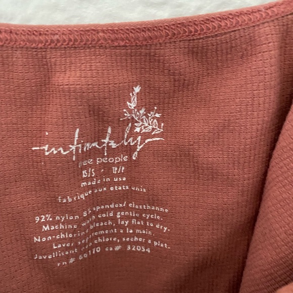 Free People intimately high neck halter bodysuit - Picture 3 of 3